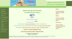 Desktop Screenshot of bodymindandpassion.com